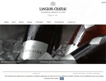 Tablet Screenshot of langlois-chateau.fr